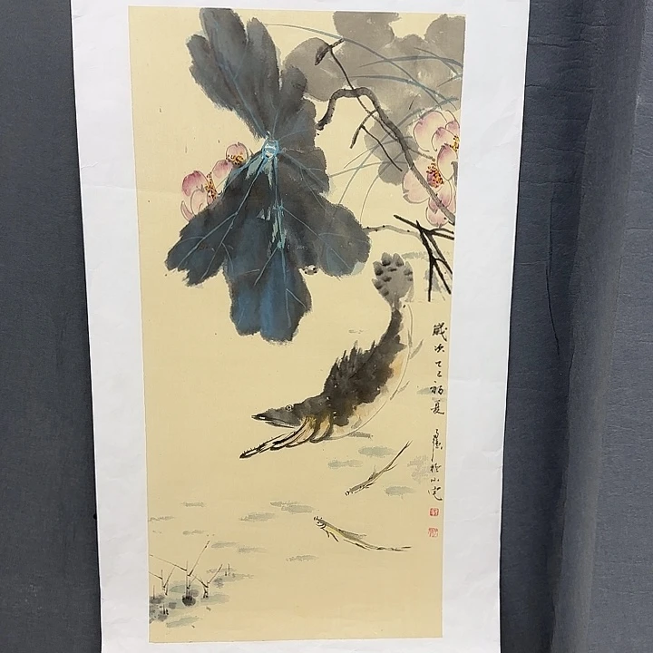 苍***鹰国画卡纸的那种制作相册