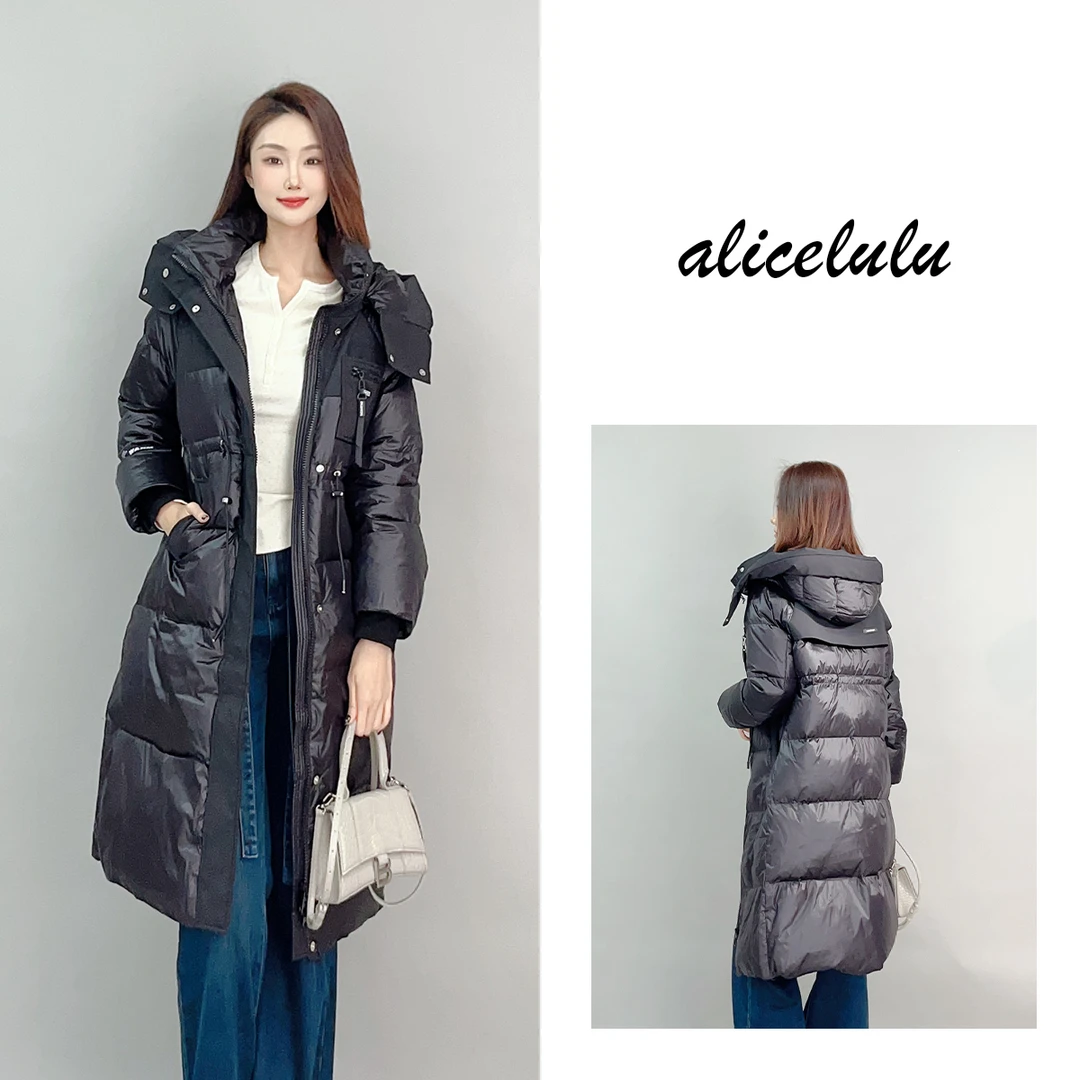 2 ALICE “喜马拉雅”羽绒服 时髦拼接 宽松连帽 S2141791Kr