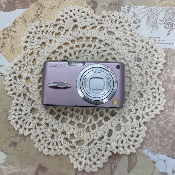 9新 Panasonic/松下 松下fx01粉色 热门款ccd数码相机