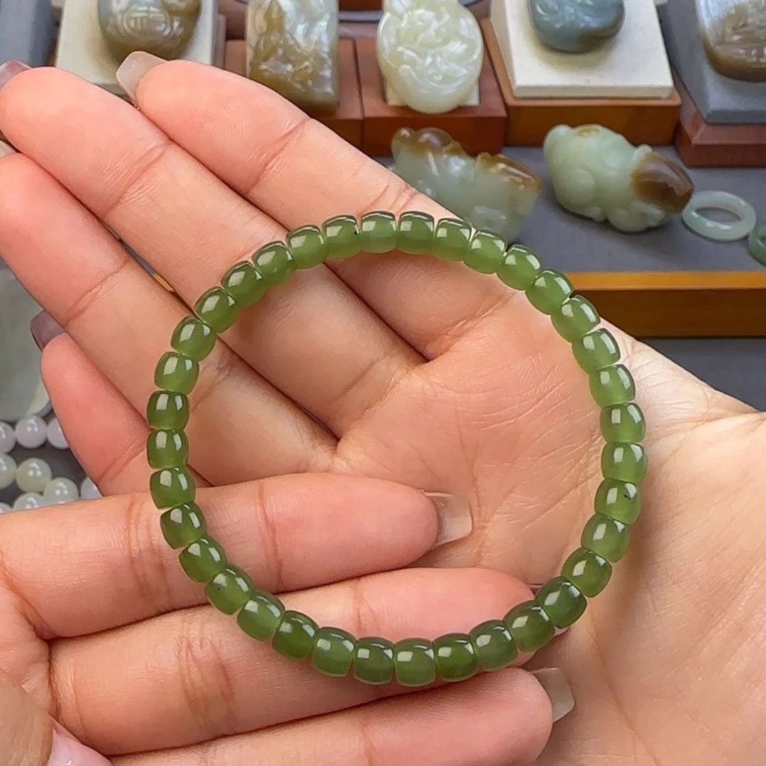 【闪购商品】和田玉（碧玉）手串未镶嵌