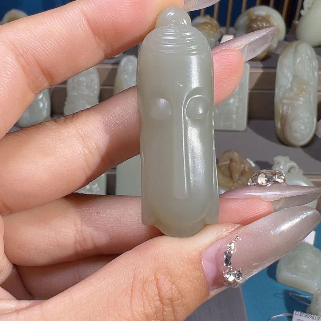 和田玉（糖玉）未镶嵌颈饰