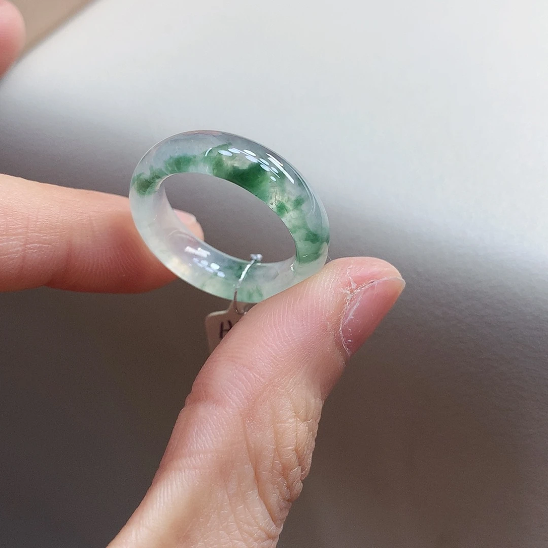 翡翠戒指未镶嵌17号