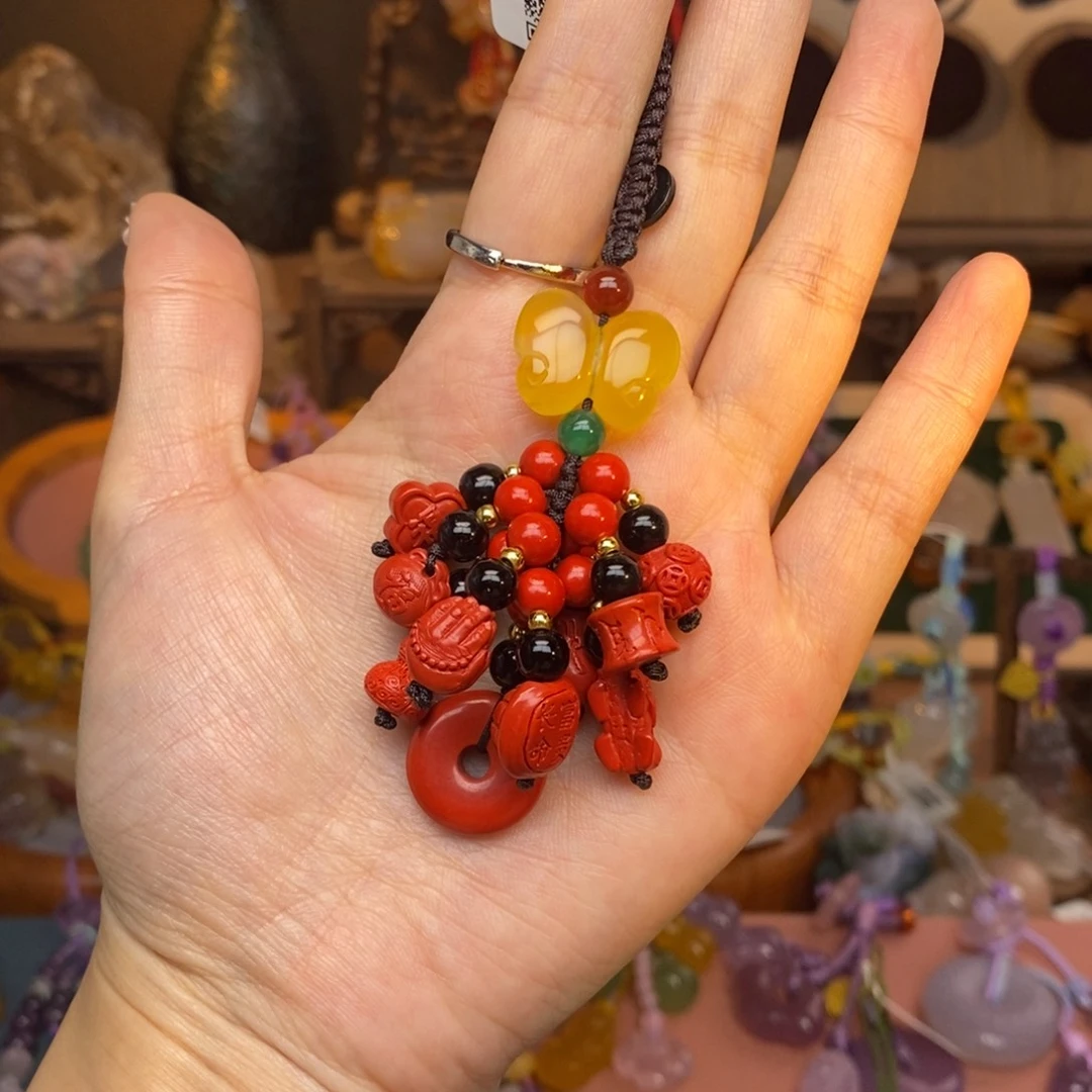 玛瑙/玉髓未镶嵌车挂