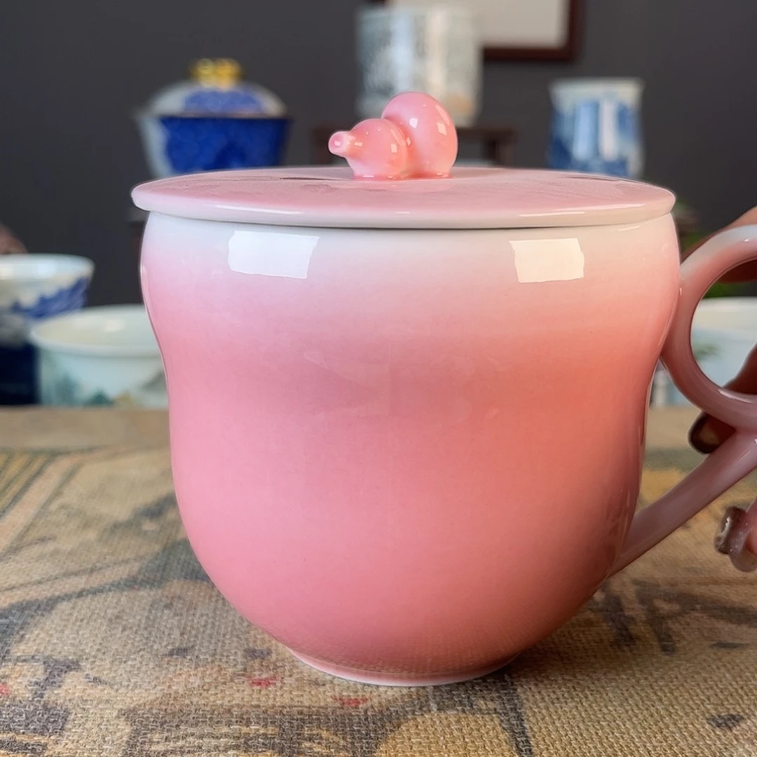 杯景德柴烧茶杯多人