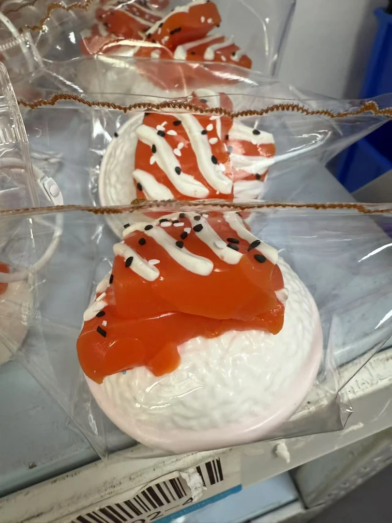 【三文鱼米饭】瑕疵jojo啾啾家硅胶纯手工捏捏乐jojo