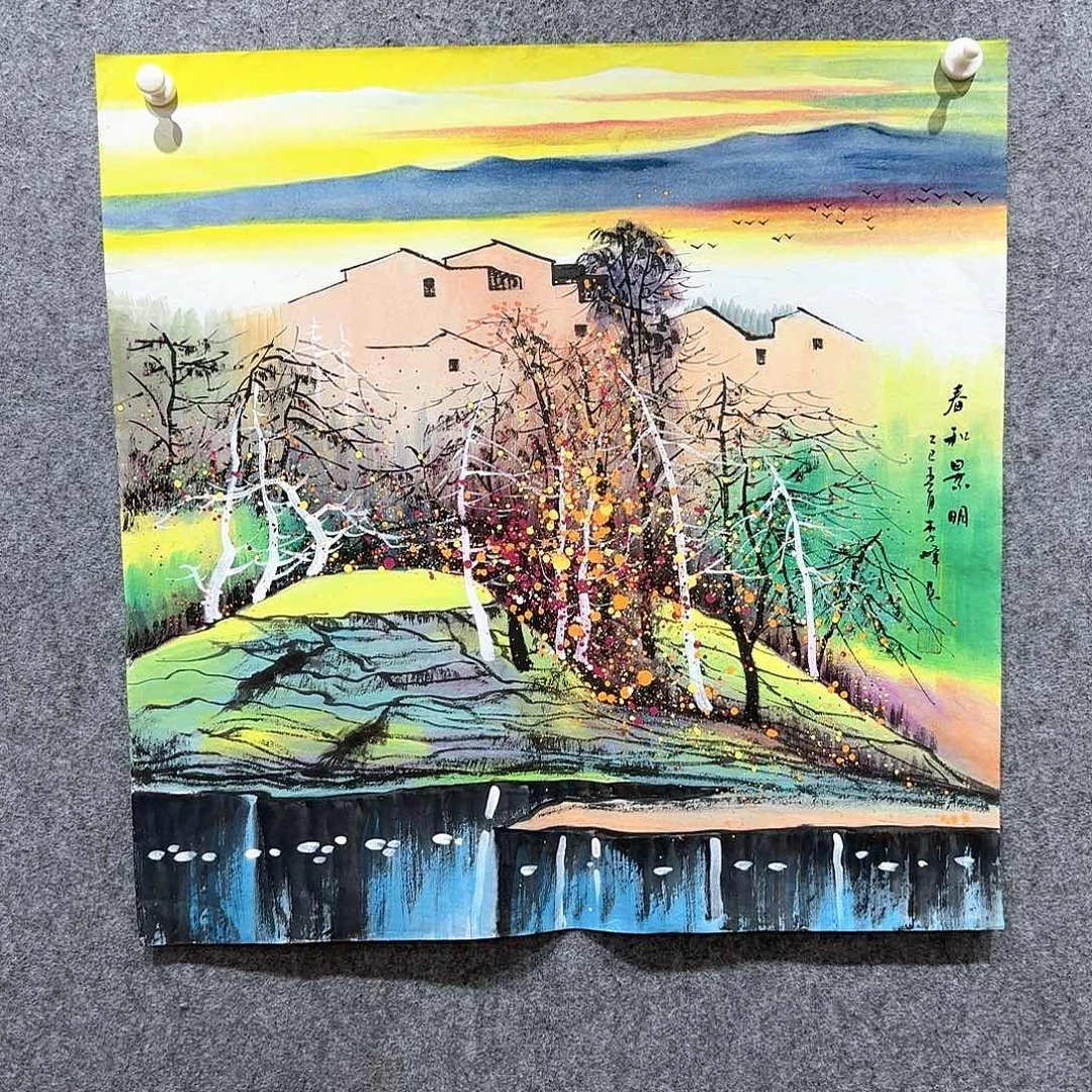 国画国画作品集一个