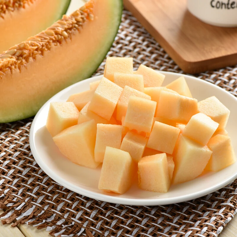 海南晓蜜25号哈密瓜产地直发包甜