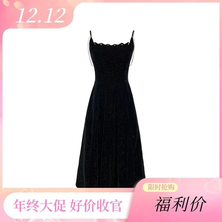 Yeah Me-【风月巴黎】原创设计时尚气质显瘦收腰连衣裙-3V147K