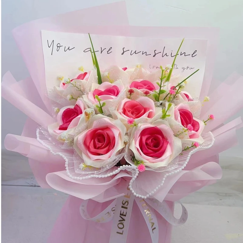 【小柠檬成品】丝带玫瑰定制（不支持退货）