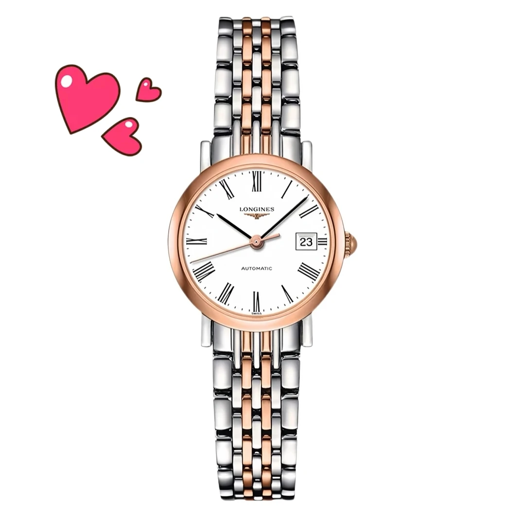 99新 Longines/浪琴 /博雅309罗马间18k金/表径25.5/自动机械