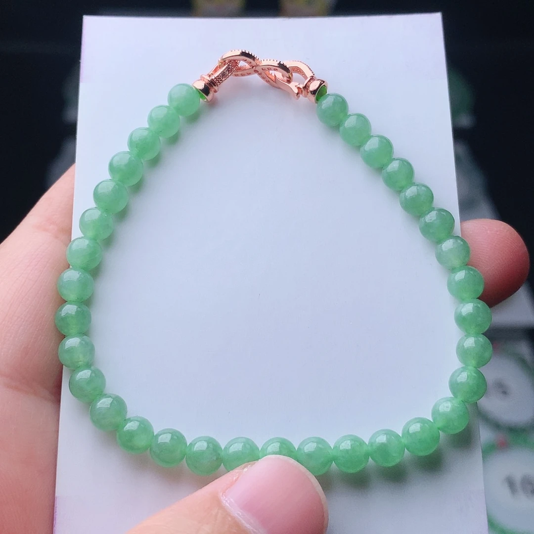 翡翠未镶嵌手链翡翠