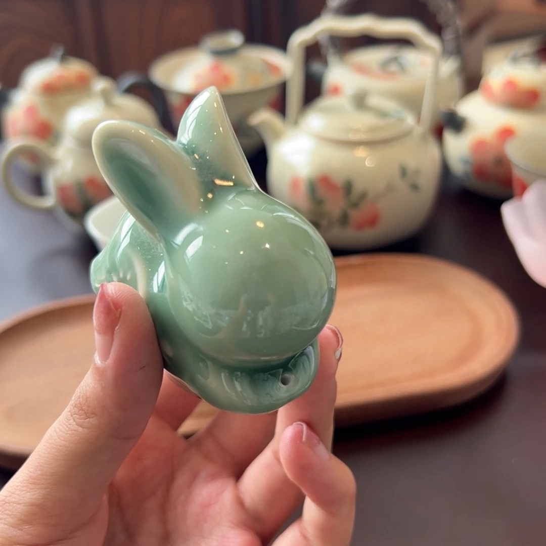 手绘茶具浮力直播间临时链接