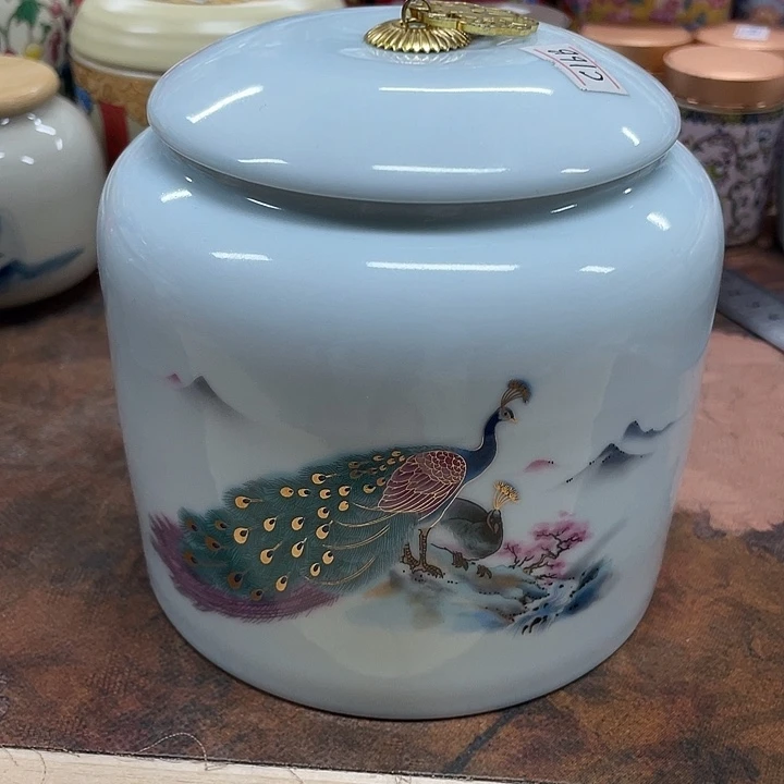 陶瓷罐茶叶罐密封罐储物罐