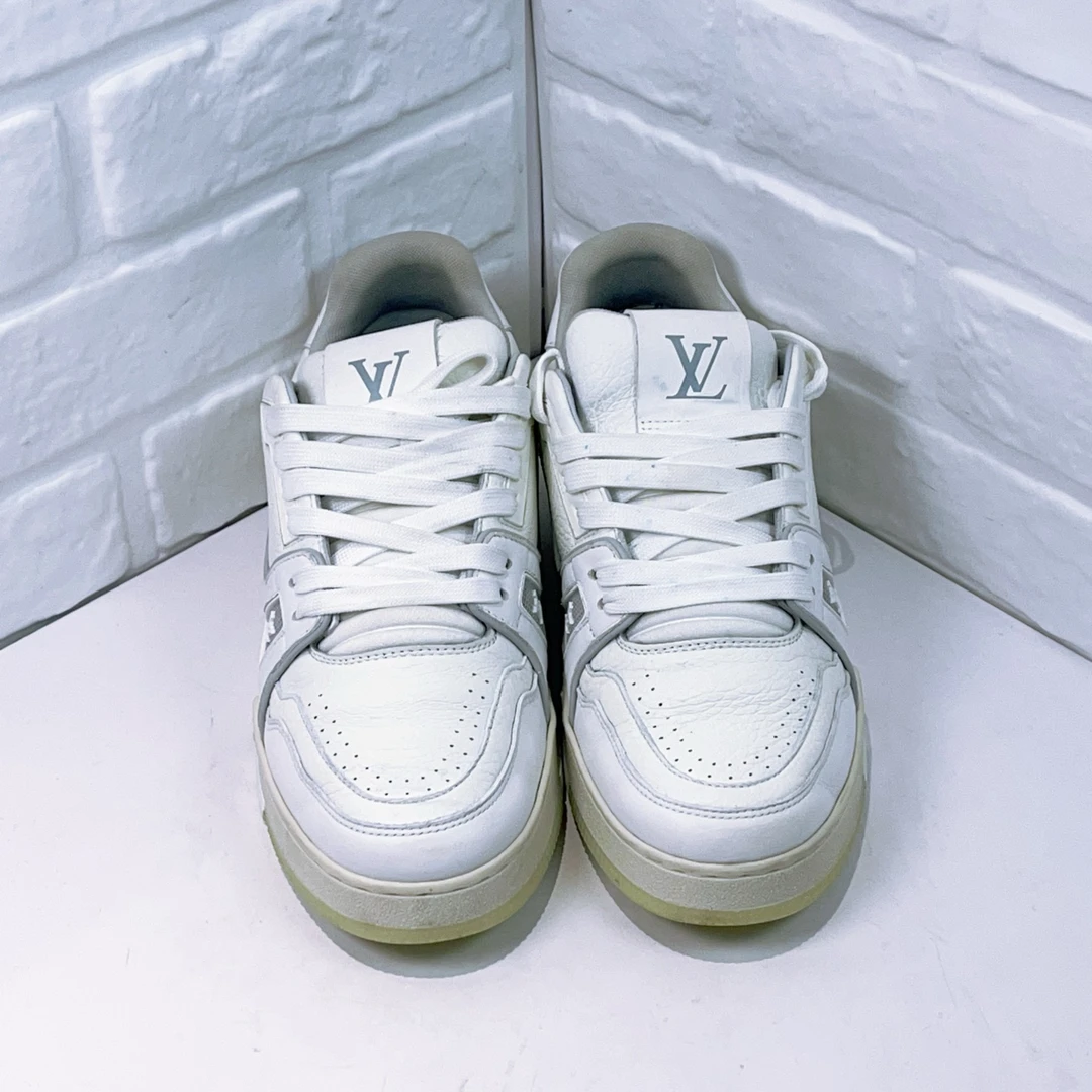 95新 LouisVuitton/路易威登 trainer白水泥 欧码6.5码40.5码