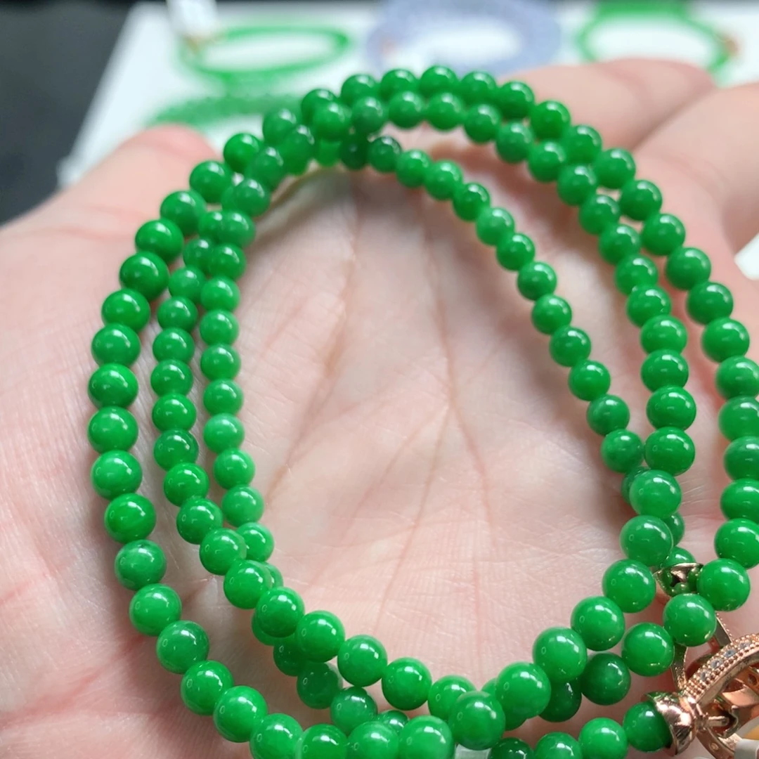 翡翠未镶嵌手链翡翠