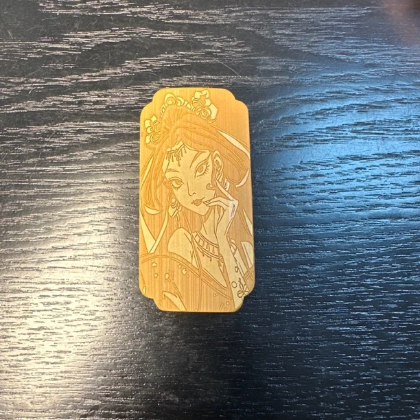 玉竹竹牌留青苏妲己