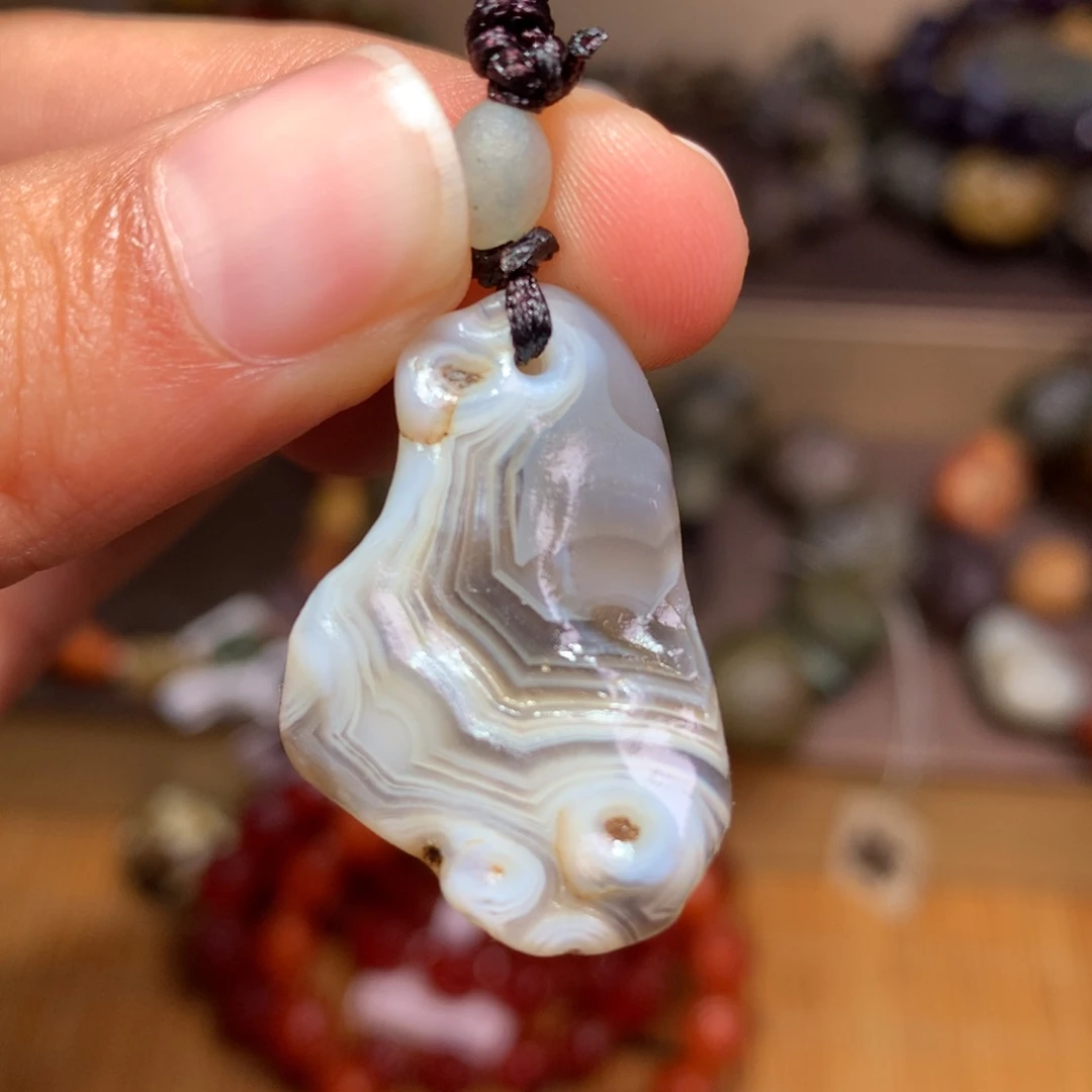 未镶嵌玛瑙/玉髓珠宝半成品