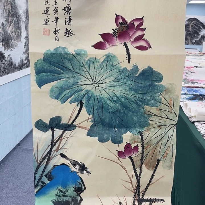 国画宣纸国画纯手绘作品
