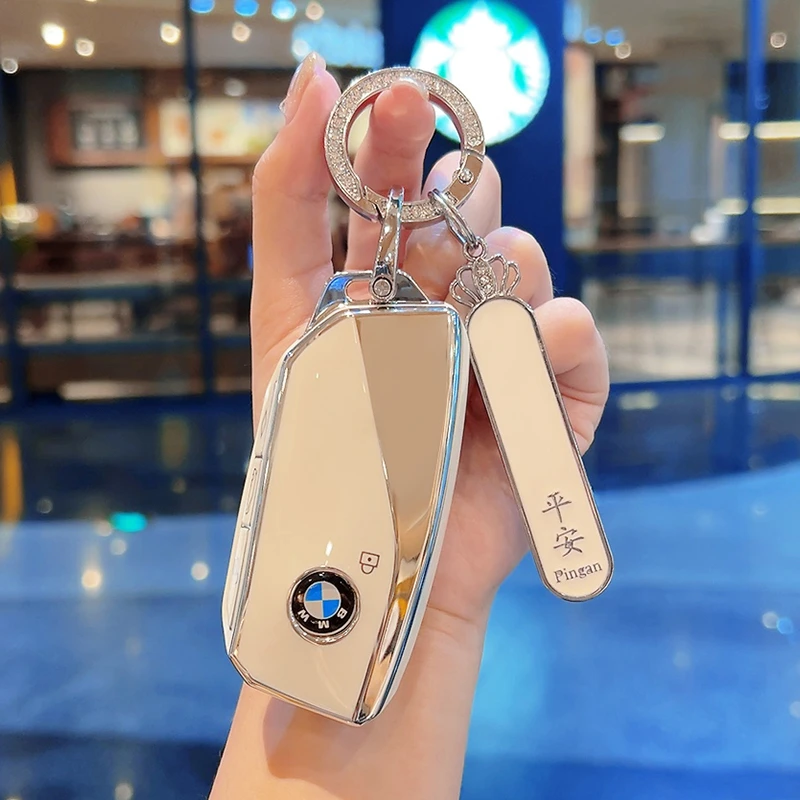 新款宝马7系740li钥匙套X7/X1全包XM保护壳X6/X5车扣5系530链IX1