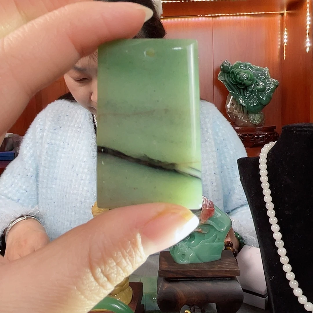 密玉（石英质玉）手串未镶嵌