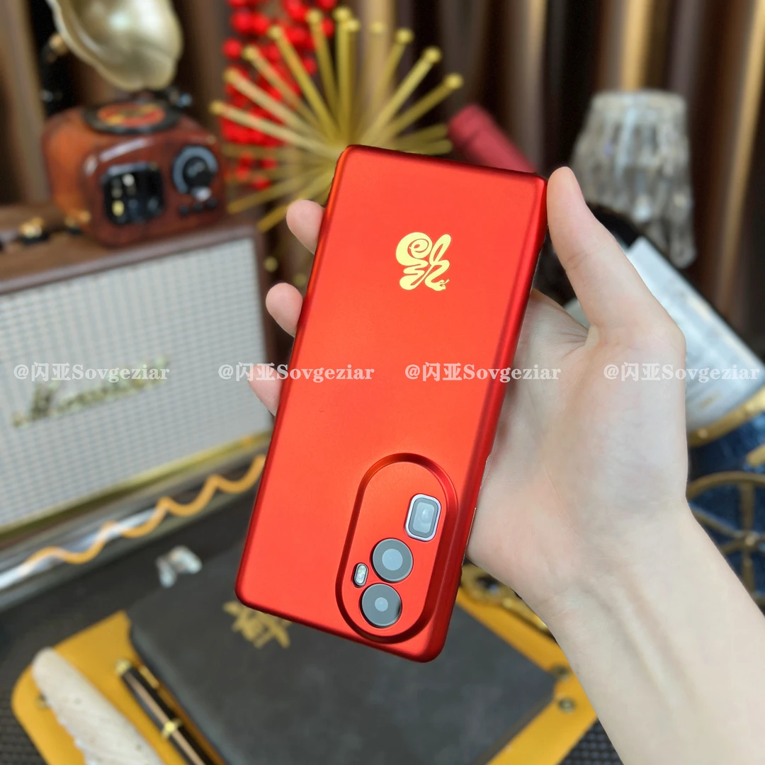 适用于OPPO Reno10 Pro手机壳超薄磨砂不沾指纹裸机手感蛇福喷油