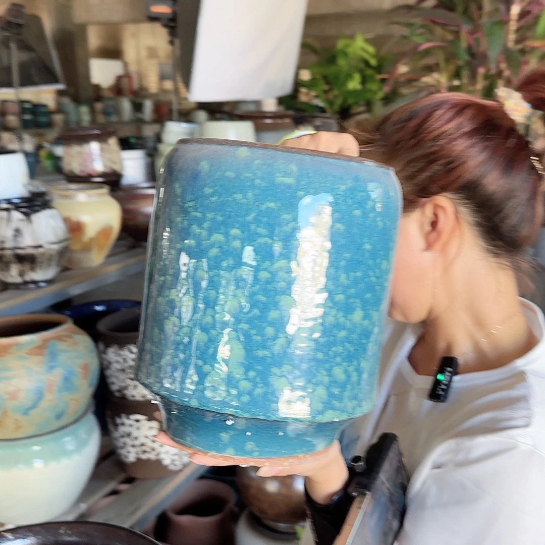 紫砂花盆王嫂花盆0815-324高24口17