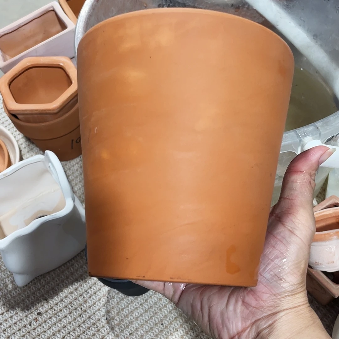 口13×13     红陶无孔发2