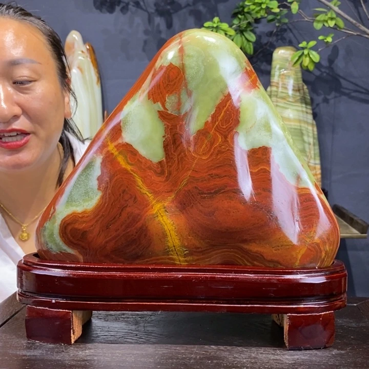 石材精品古青石摆件