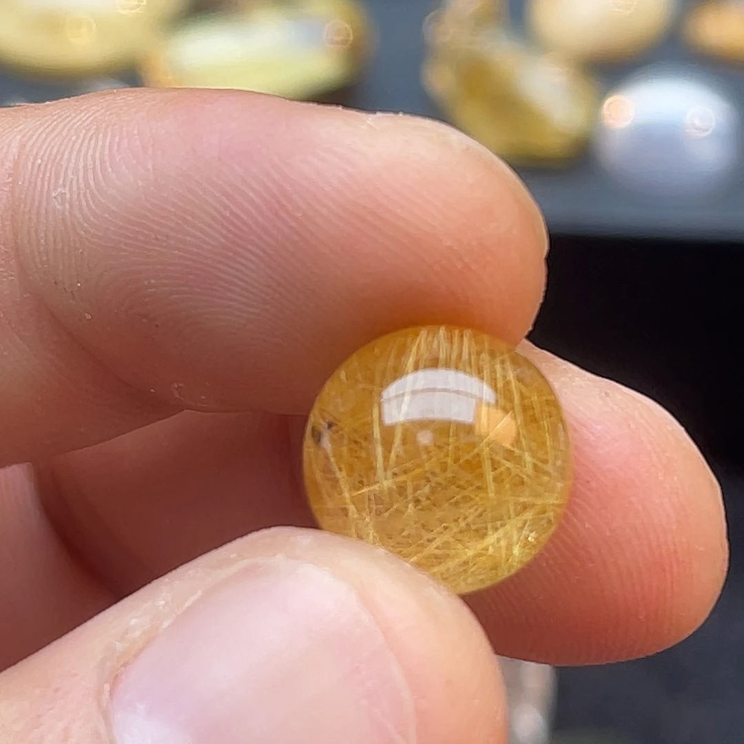 未镶嵌手链水晶维纳斯金发晶单珠