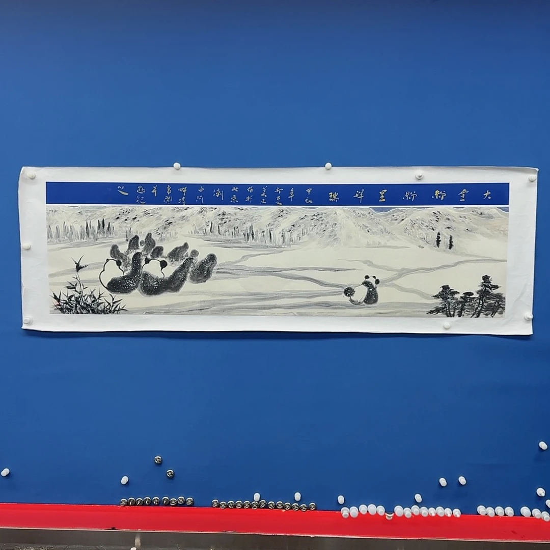 国画多次参加国内外大型