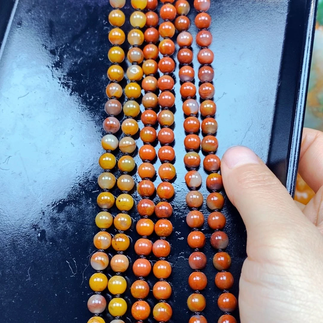 石英质玉（黄龙玉）未镶嵌吊坠(不含链)