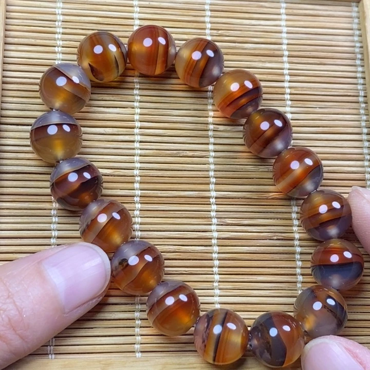 玛瑙/玉髓手链未镶嵌旋****弦