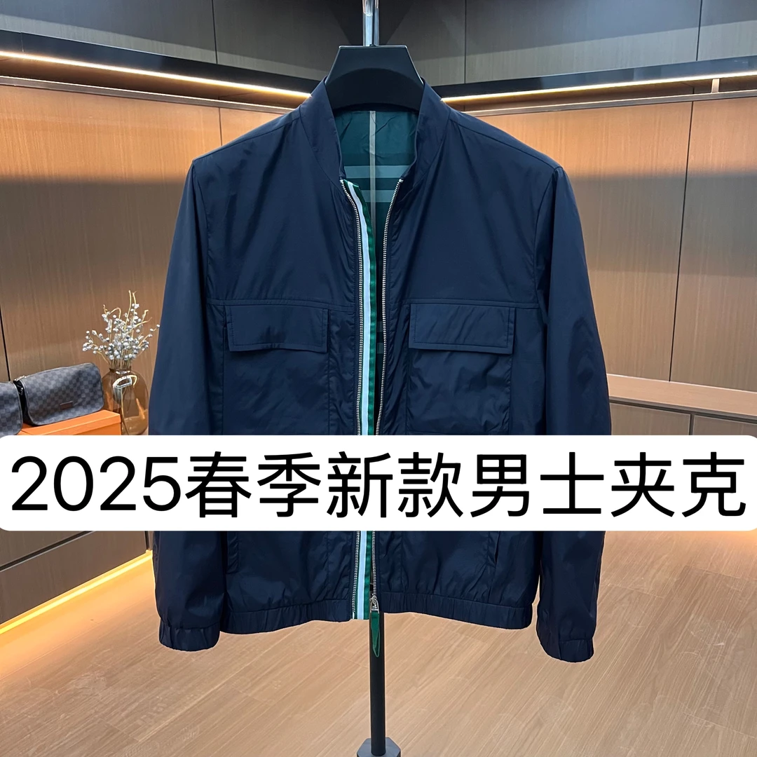 【ZY】3171-春季新款男士休闲百搭上衣修身夹克外套 2-22A【XL】