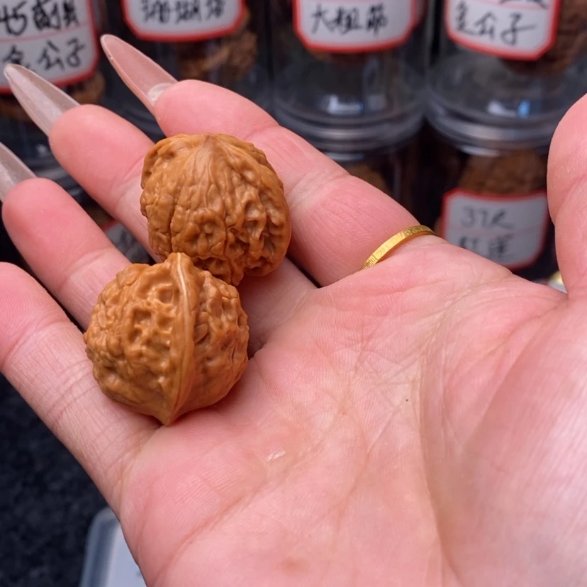 【闪购商品】文玩核桃把件乔**.猫耳朵……