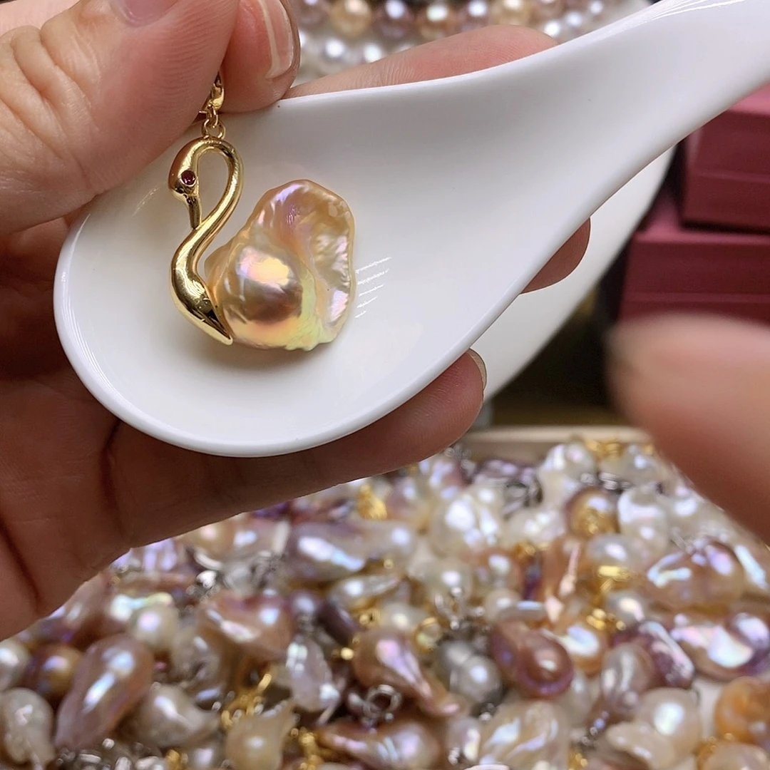 淡水珍珠未镶嵌颈饰527