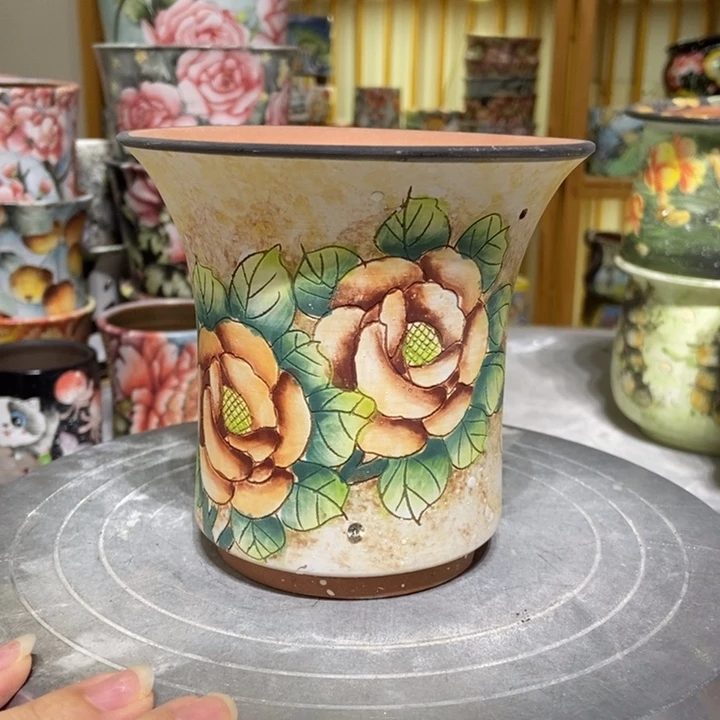 景德镇艺术手绘作品