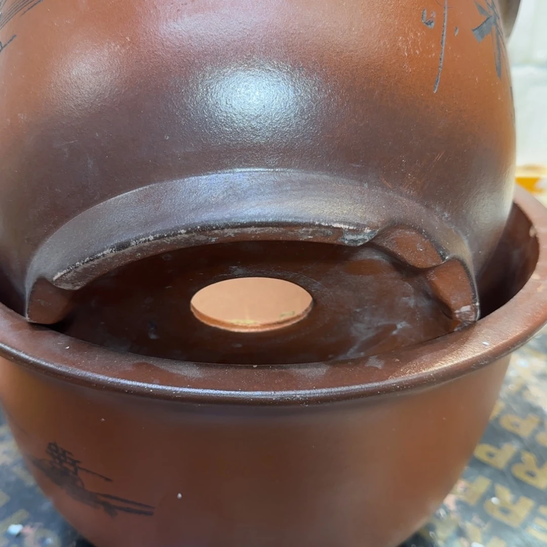 紫砂花盆口径26.16.23.13口径