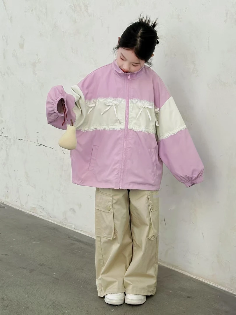 帅中大童潮童8502气质时髦高定洋气时尚外套