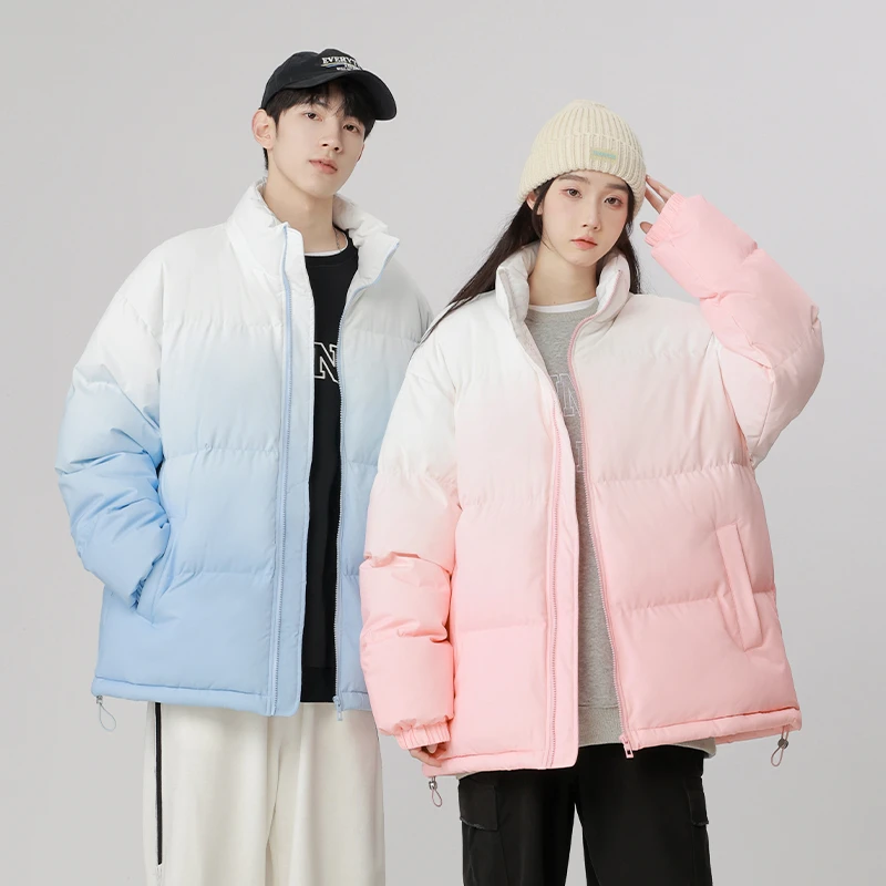 冬季新款棉服男女同款时尚百搭休闲棉服保暖面包服4601