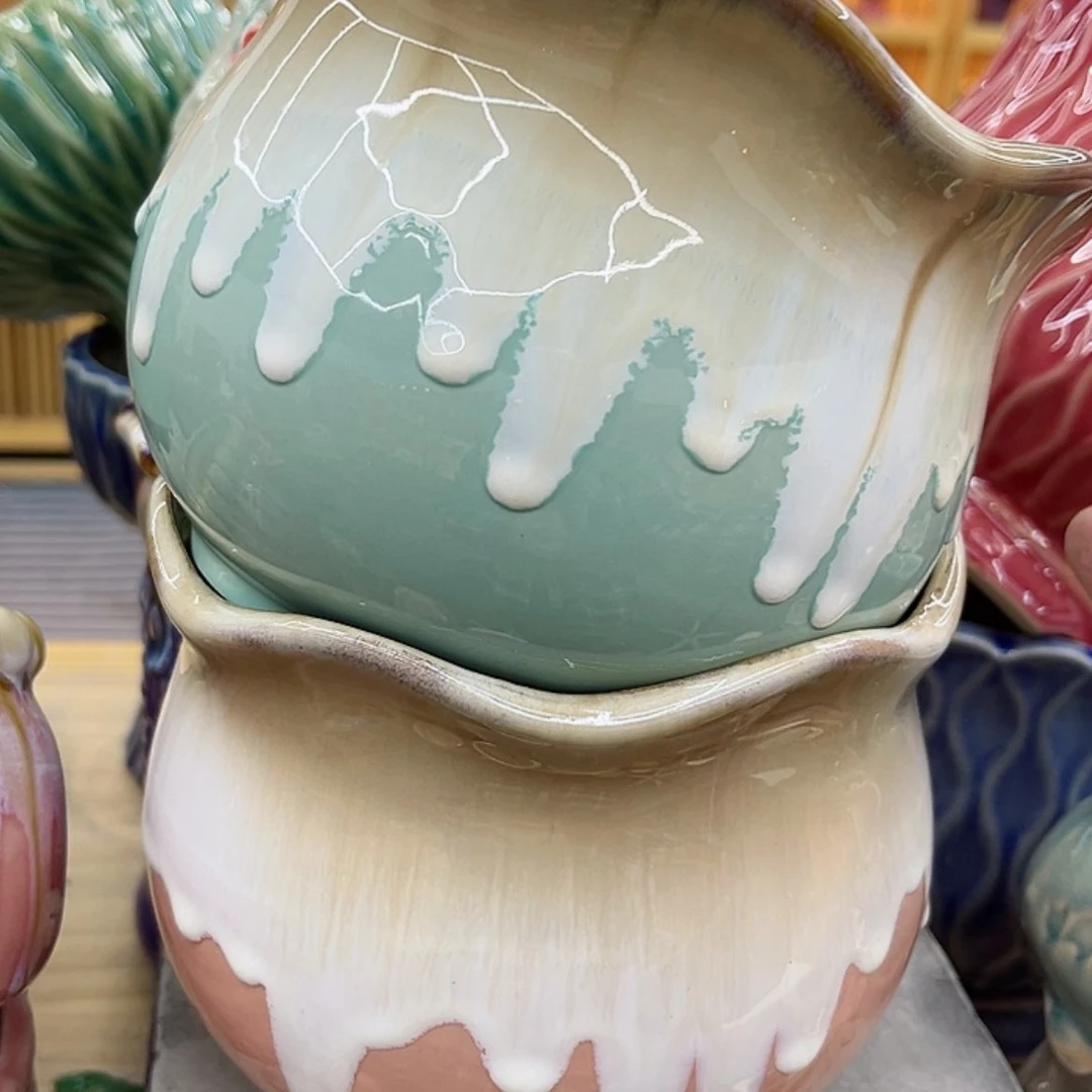 【闪购商品】陶瓷花盆