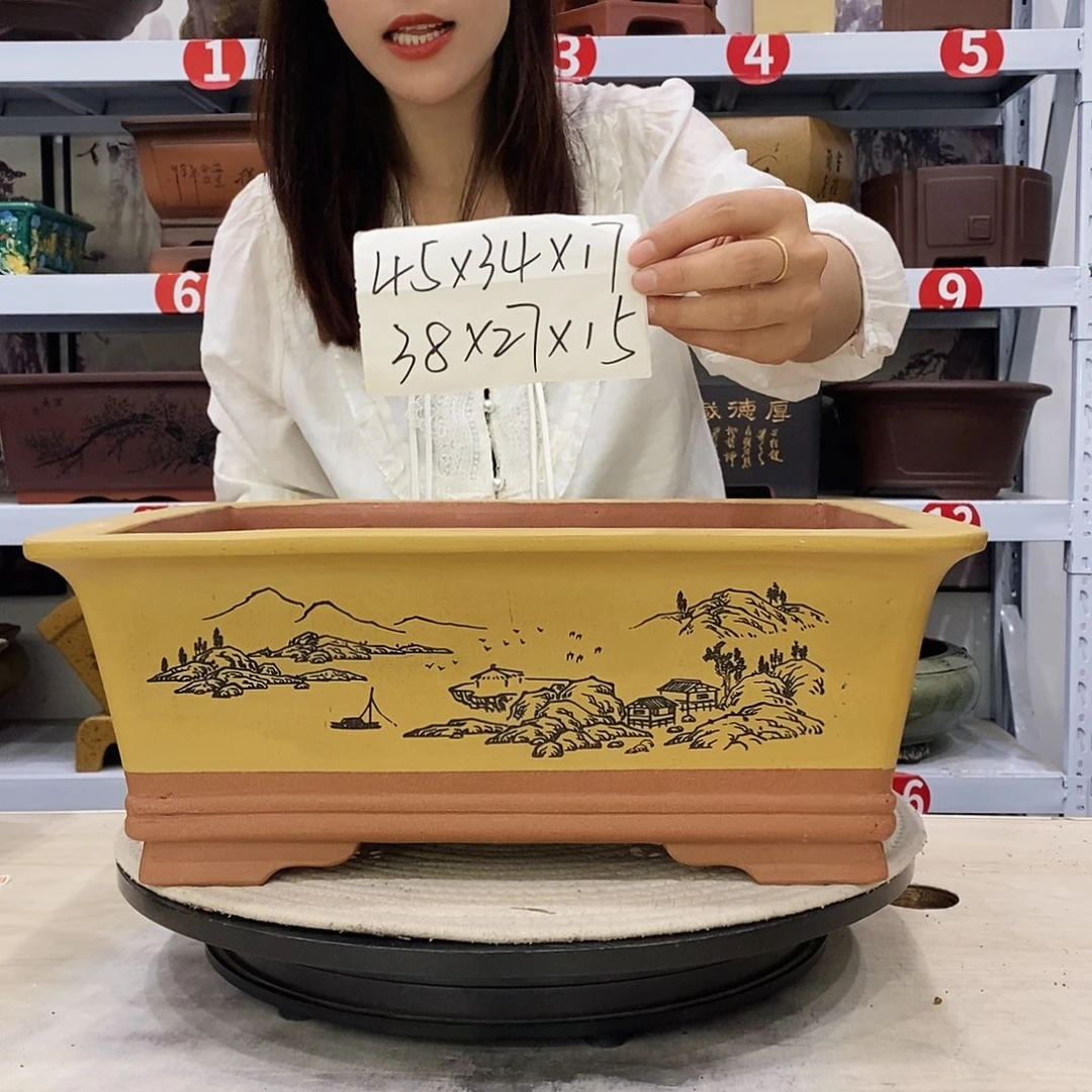 紫砂花盆紫砂花盆