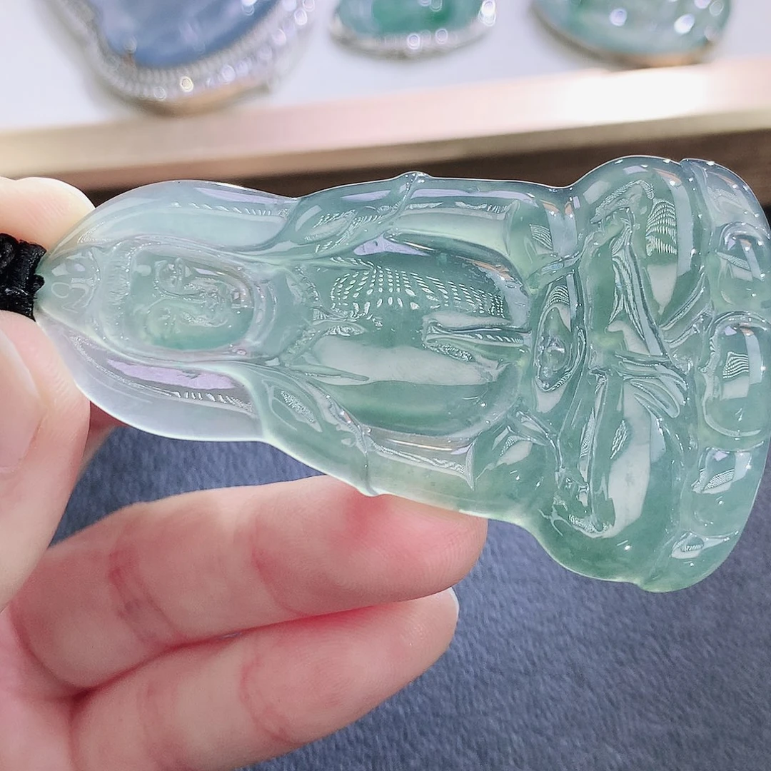 翡翠未镶嵌挂件翡翠