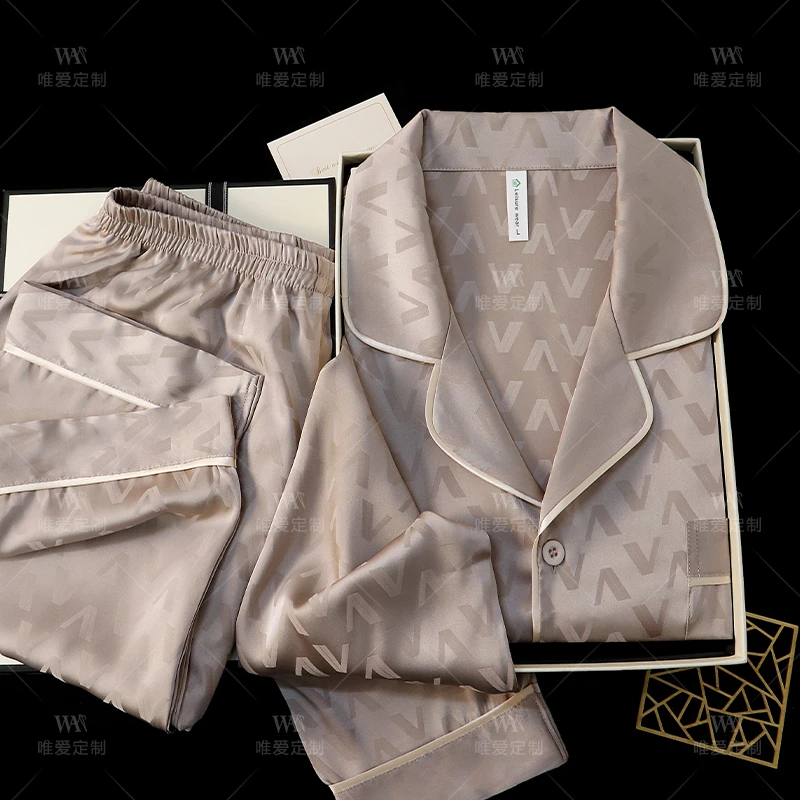 【100%桑蚕丝】真丝睡衣男士春夏季送男友老公高级感生日礼物盒