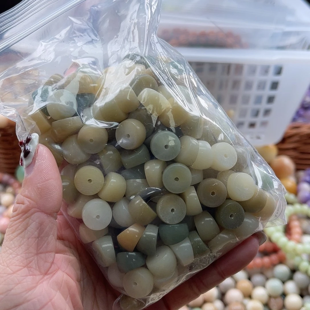 白玉菩提吊坠Z/11mm/100颗锅底