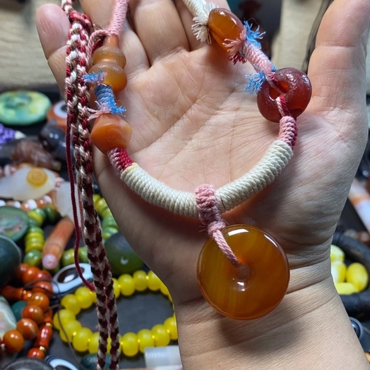 玛瑙/玉髓未镶嵌颈饰