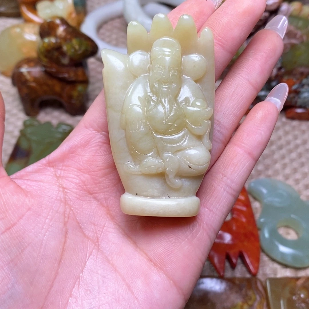 白玉菩提吊坠白玉菩提白玉菩提摆件