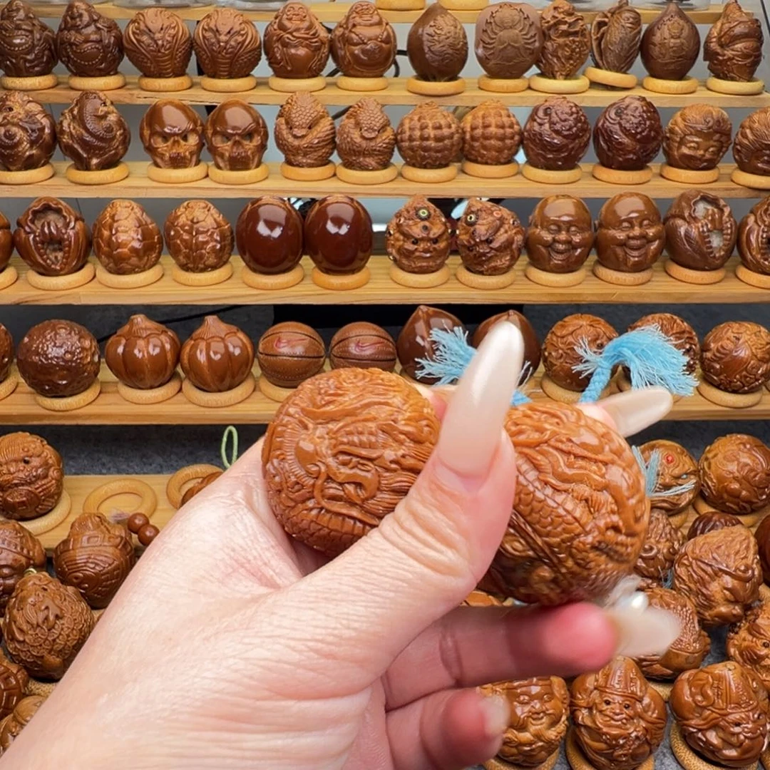 不***达橄榄核手串/手链龙球