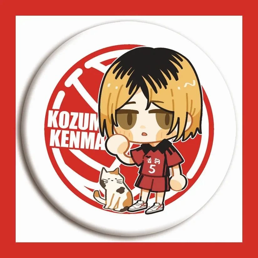 【拍二拆三】《排球少年》奶盖Q版系列吧唧 共8款 同人吧唧系列（代拆