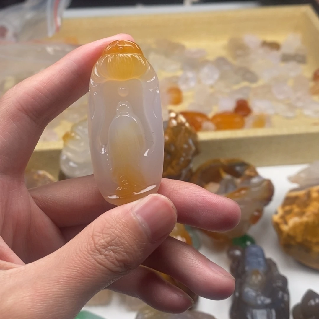 玛瑙/玉髓未镶嵌颈饰