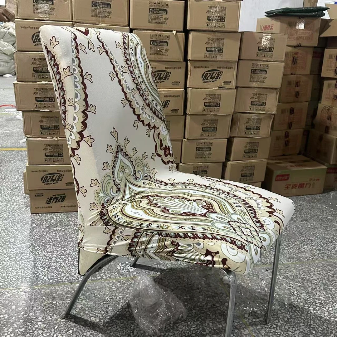 椅子套13  米色波西米亚 发4